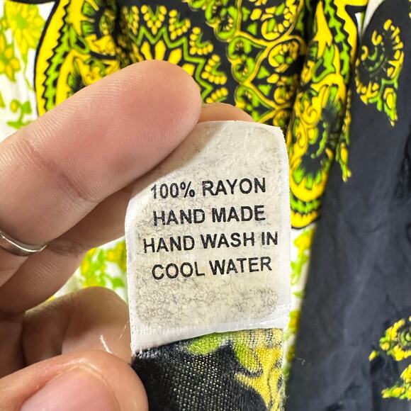 BOBATIK Green Mandala Hippie Fringe‎ Scarf Shawl Art Tapestry Wall Bohemian Boho - Picture 6 of 8